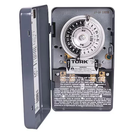 Temporizador electromecánico Nsi Tork 1103B, 120 V, Dpst-No Foto 1 de 1