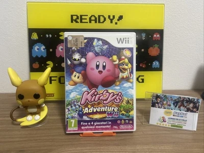 KIRBY'S ADVENTURE ❤️Nintendo WII COMPLETO🌟 PAL ITA 🇮🇹Triangolino Blu🔷 - Immagine 1 di 4