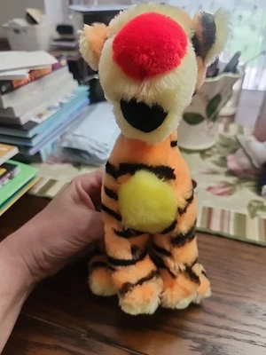 Disney Tigger Plush/Stuffed 1980s Retro Vintage From Winnie POOH stories 9 Inch - Image 1 of 4