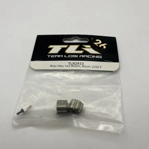 Team Losi Racing Rear Hex, +1.5mm Width, Alum: 22-4 - Picture 1 of 2