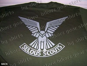 T-shirt RHODESIA SELOUS SCOUTS SPEC OPS S/S M-3XL VERDE Bush guerra Sudafrica - Foto 1 di 2