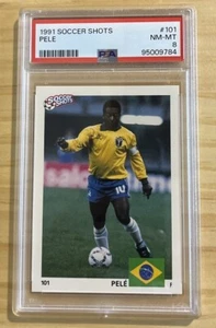 1991 Soccer Shots #101 Pelé, Brasil - PSA Fútbol Salón Promoción - Imagen 1 de 2
