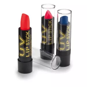 Stargazer Neon Lipstick UV Glow Fluorescent Bright Colours Party Festival 5.2g - Picture 1 of 8