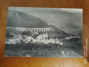 CPA - 39 - MORBIER - Vue sur le village et le Pont du Chemin de fer - Imagen 1 de 2