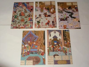Lot 5 Metropolitan Museum of Art Shah-Nameh Postcards *Unposted* - Picture 1 of 5