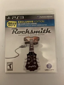 Rocksmith (Sony PlayStation 3, 2011) - Picture 1 of 3