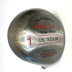 Head Only- USA Tour "The Bomber" Stealth Wide Body #1 Driver Men's Super RH - Picture 1 of 3