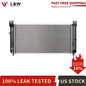 Aluminum Radiator For Chevy Silverado 1500 2500 Suburban Tahoe 4.8 5.3 6.0L dwx - Picture 1 of 11