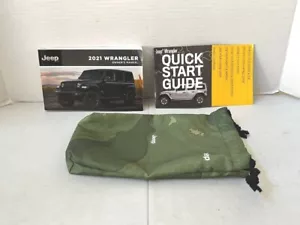 Jeep Wrangler 2021 manual del propietario guía del usuario fabricante de equipos originales envío gratuito - Imagen 1 de 4