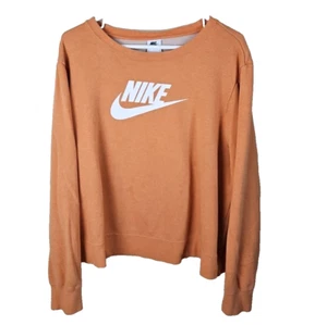 Nike Sportswear Club Fleece Women's Sz 1X Sweatshirt DV5089 heathered orange - Picture 1 of 8