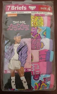 That Girl Lay Lay Girls 7 Pairs Briefs Underwear Panties Size 4 New - Picture 1 of 2
