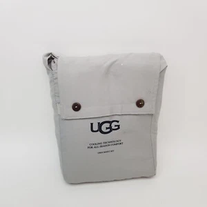 UGG Cooling Technology For All-season Comfort Twin Sheet Set 3 Pcs Gray Color - Picture 1 of 4
