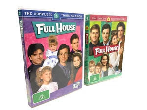 Full House DVD Season 3 4 PAL Region 4 1987 US Comedy TV Series CLASSIC VGC - Picture 1 of 6