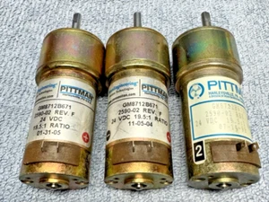 3 PITTMAN PENN ENG...24VDC...19.5:1 Ratio Gearmotor...GM8712B671...190 RPM@12VDC - Picture 1 of 3