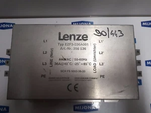 LENZE EZF3-036A001 filtro de interferencia filtro de interferencia de radio 440VAC 50-60Hz stock antiguo - Imagen 1 de 3