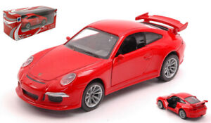 Modellino auto scala 1:32 New Ray PORSCHE 911 GT3 991 diecast modellismo statico