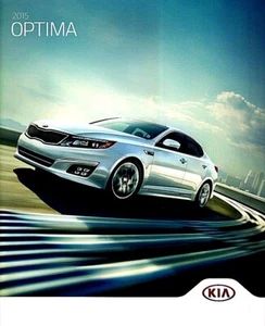 2015 KIA OPTIMA + HYBRID—22 PAGE DEALER SALES BROCHURE—LX EX SX TURBO—NOS - Picture 1 of 1