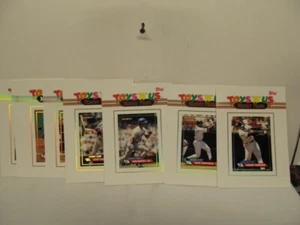 1993 TOPPS TOYS R US - 5" x 7" MASTER PHOTO BASEBALL PICTURES - Picture 1 of 13