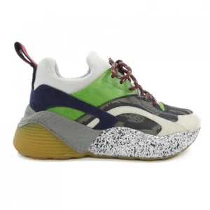 STELLA MCCARTNEY 38 Women's Round Toe Flat Sneakers in Multicolor - Afbeelding 1 van 6