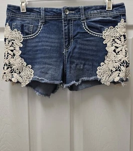 Vanilla Star Girls Youth Hot Jean Short 14 - Picture 1 of 2