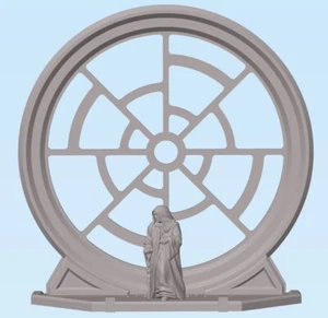 Star Wars Legion Miniatures - Emperor Palpatine at the Death Star Window - Picture 1 of 6