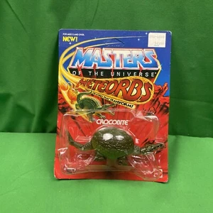 Crocobite Masters of the Universe MOTU 1985 Mattel MOSC SEALED NEW Meteorbs - Picture 1 of 8