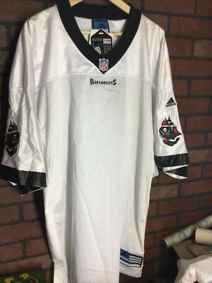 Camiseta deportiva Adidas Tampa Bay Buccaneers ProLine auténtica en blanco talla 3XL nueva de Lote Antiguo 1998 Foto 1 de 4