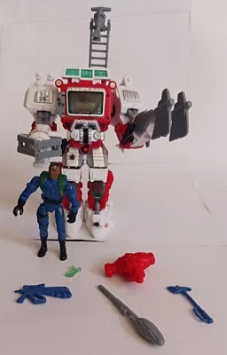 Playmates de colección - Exo Squad Jinx Madison con marco electrónico Fire Warrior - años 90 Foto 1 de 4