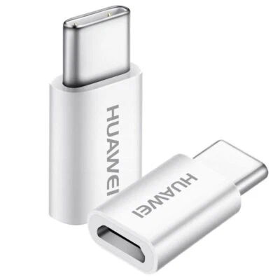 Original USB 3.1 Type-C USB C to Micro USB Adapter For Huawei y9 Prime 2019 AU - Image 1 of 4