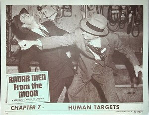 Radar Men From the Moon Chapter #7 Lobby Card 1952 George Wallace, Aline Towne