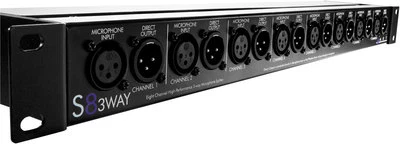 ART S8-3Way Eight Channel Three-Way Mic Splitter - 3 Outputs Per Channel - Image 1 of 3