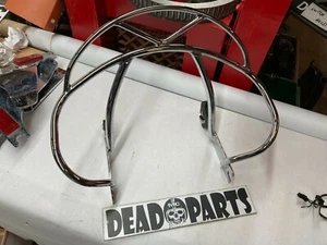 Harley flsts heritage springer 53736-97 detachable back rest trim rail bar - Picture 1 of 4