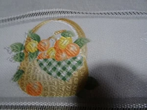 3m  x54cm neuf  tissus galonné vichy vert  cuisine brise/bise ,étagéres etc - Picture 1 of 24