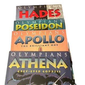 Gorge O Connor Books Set of 4 Olympians:Hades;Athena;Poseidon;Apollo - Picture 1 of 6
