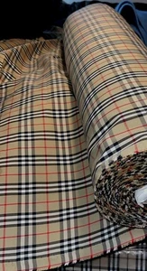 Tartan CHECK Plaid Designer look cotton Fabric 150 cm wide - Picture 1 of 2