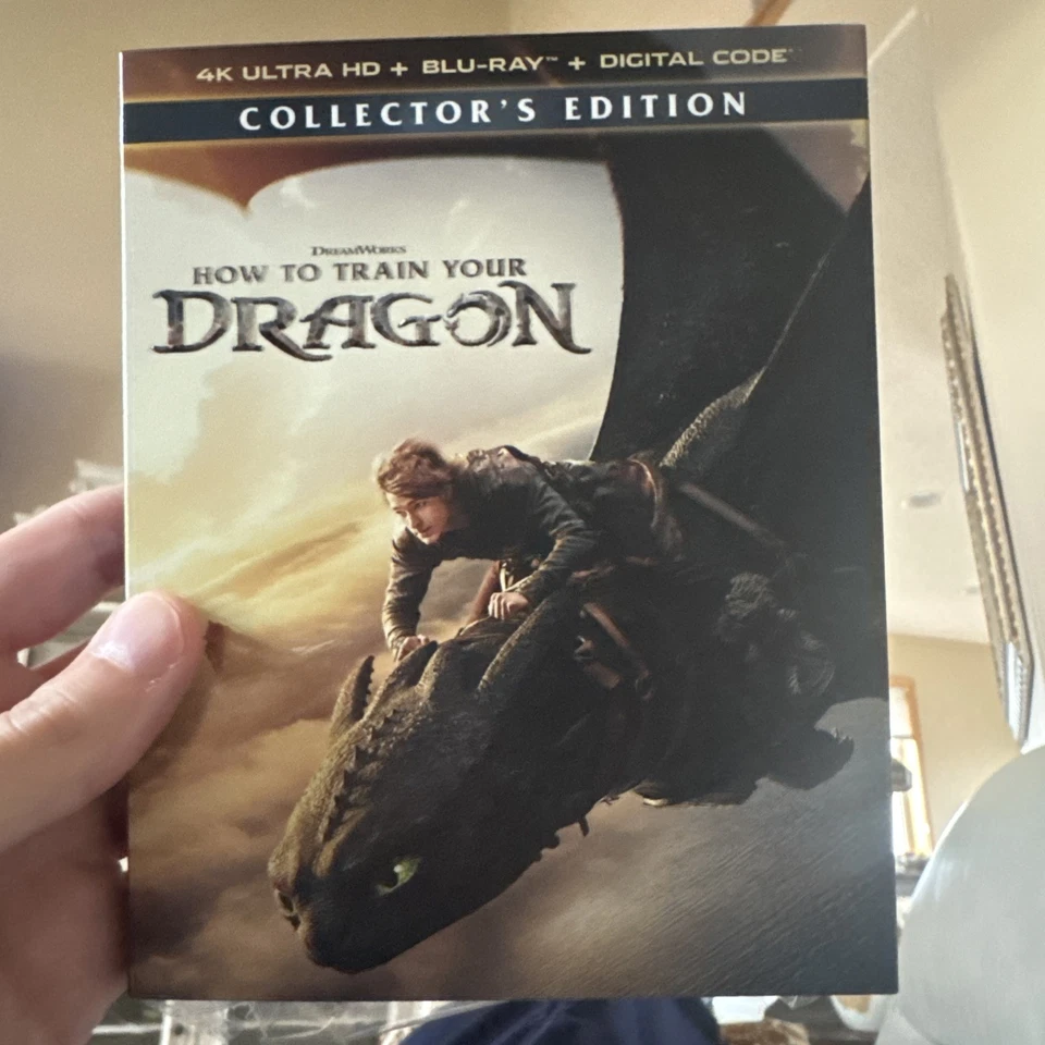 How To Train Your Dragon 4K & Blu-ray With Slipcover Combine Shipping - Image 1 of 2