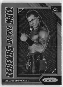 Inserto Panini Prizm WWE Legends of The Hall 2023 #14 Shawn Michaels - Imagen 1 de 2