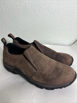 Sapato Casual Merrell Jungle Moc Masculino J60831 Conforto Couro Tamanho 10 - Imagem 1 de 4