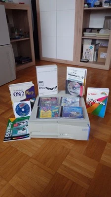 IBM PC 330 - Dual Boot - OS/2 Warp & MS Windows 95, Pentium 75 MB, RAM 32 MB - Bild 1 von 4