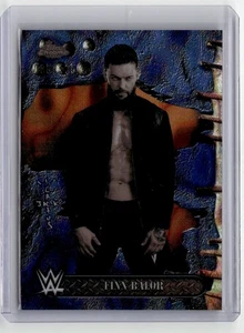 2025 Topps Chrome WWE Cactus Jack Finn Balor rifrattore sonar blu 85/125 - Foto 1 di 2