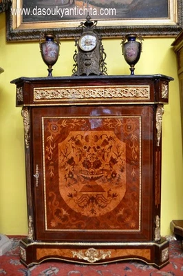 Servante intarsiata stile Napoleone III - Immagine 1 di 4