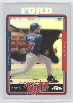 2005 Topps Chrome Refractor Lew Ford #192 - Image 1 of 2