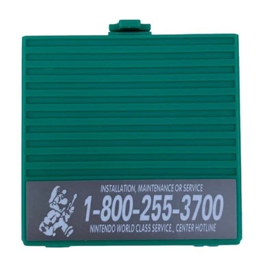 Green Battery Cover Original Game Boy for Nintendo GB Replacement Door Sticker - Photo 1/2
