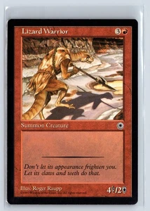 LIZARD WARRIOR – MTG Magic the Gathering Card – Portal – Common - Picture 1 of 6