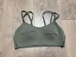lululemon like a cloud BH 6 dunkelgrün - Bild 1 von 3