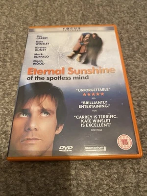 Eternal Sunshine of the Spotless Mind DVD 2004 Comedy Film Starring Jim Carrey - Image 1 of 4
