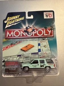 Johnny Lightning Monopoly Short Line Railroad '97 Chevy Tahoe w/ Game Token - Picture 1 of 4