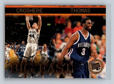 1997 Press Pass #42 Austin Croshere / Tim Thomas Basketball Card - Image 1 of 2
