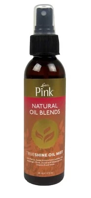 Luster's Pink Natural Oil Blends Trueshine Oil Mist, 4 fl oz - NEW - Image 1 of 4