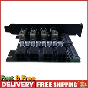 Power Control SSD mit SATA Kabel PCI Erweiterungskarte 4 Bit Power Control Switch - Bild 1 von 12